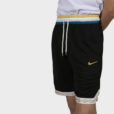Short de basket noir pour hommes
